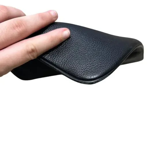 Coach Convertible Crossbody Bag Small Black Pebble Leather Gold Strap Designer - Picture 9 of 10